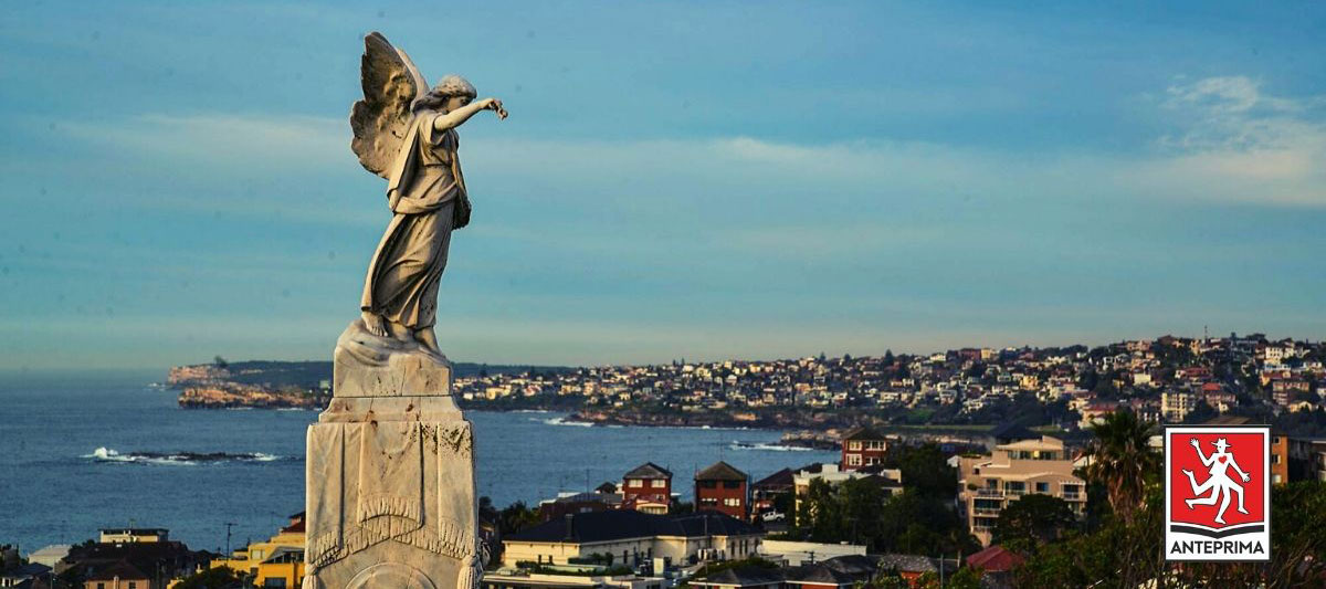 La cima del cimitero di Waverley nella periferia orientale di Sydney